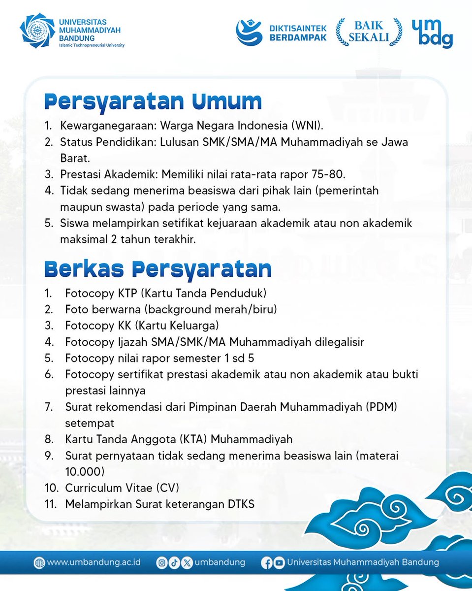 Universitas Muhammadiyah Bandung tweet media