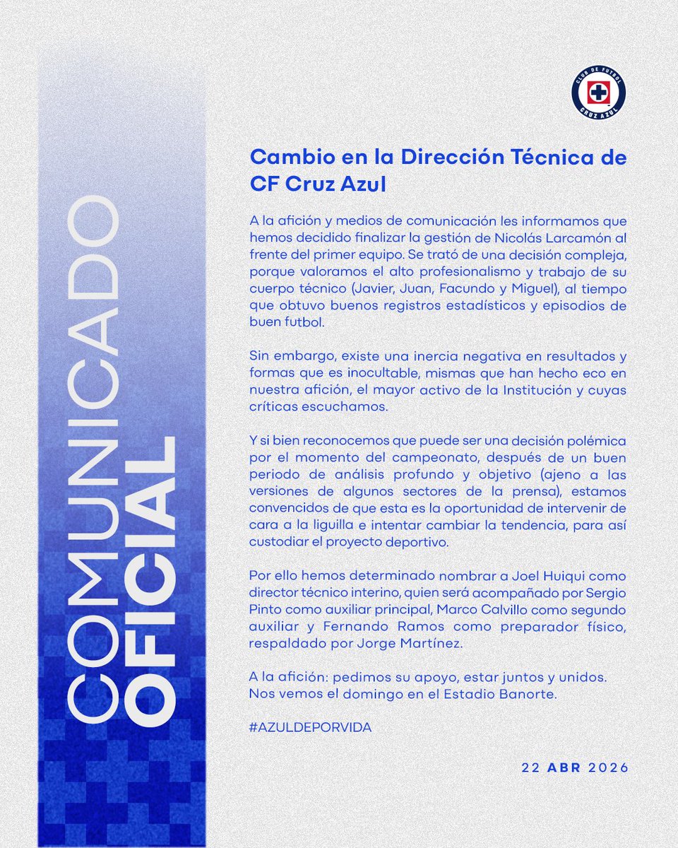 CRUZ AZUL tweet media