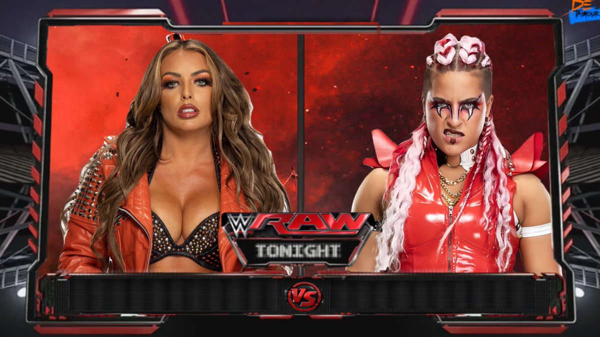 <a href="/BeiGorgeous/">⭐️ Bei ⭐️</a> <a href="/prinxeprodigy/">kaimille💫</a> Up next, Mandy Rose (<a href="/MellaLivsRose/">Junior ‘all ego’ Page 🌹💍</a>) and Zaria (<a href="/aristra21/">𝔸ℝ𝕀𝕊𝕋ℝ𝔸𝟚𝟙#JacyJayne #JacksonDrake</a>) finally get their hands on each other with everyone banned from ringside!