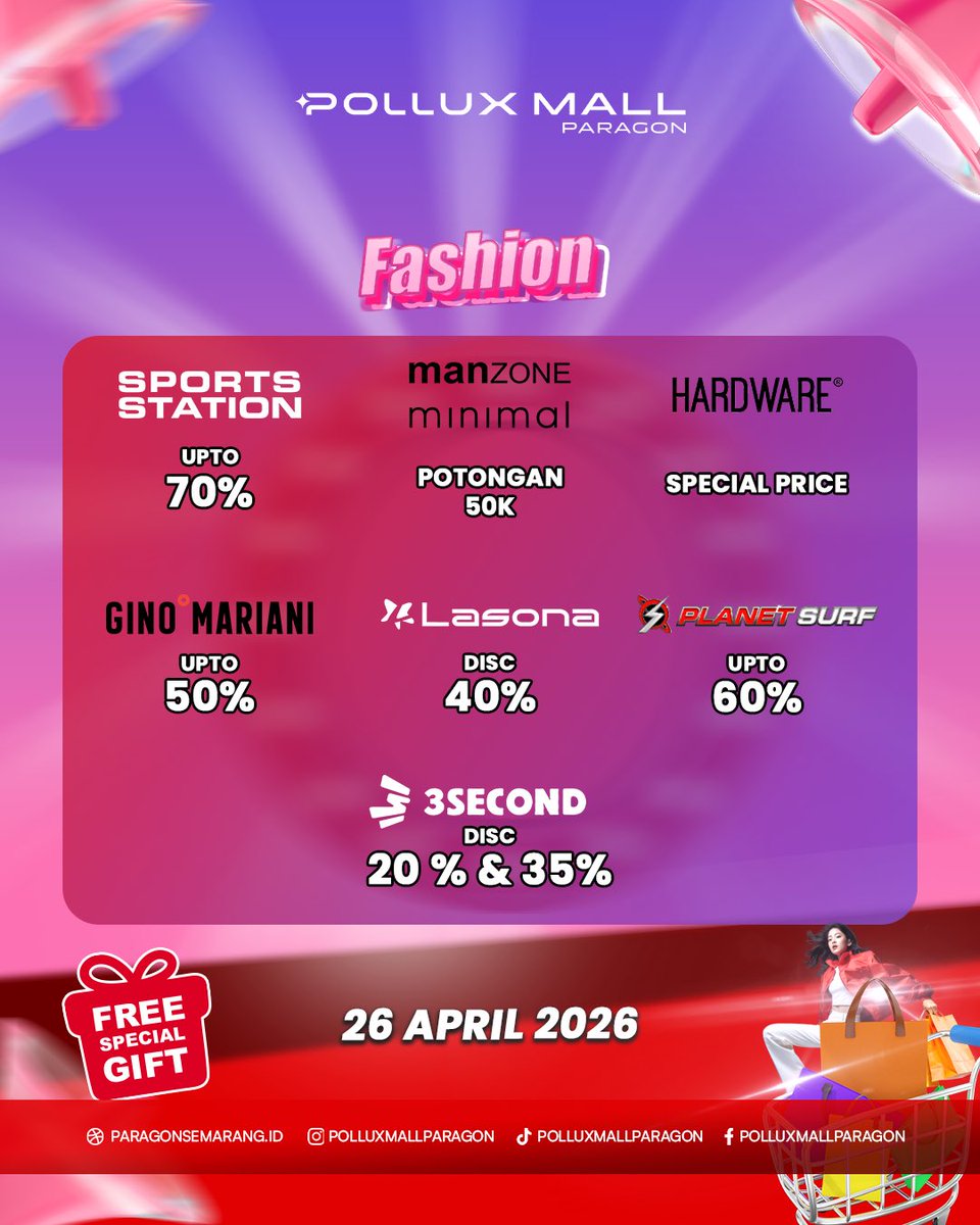 Pollux Mall Paragon tweet media