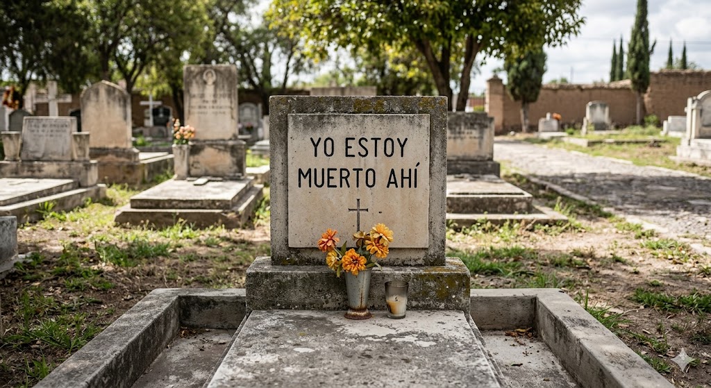 No es un disparate, amigo; solo lo que digo es que un día yo morí.