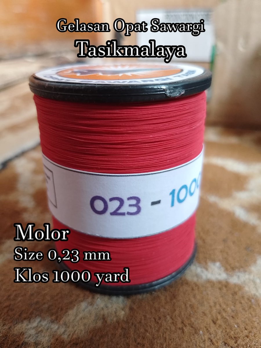 Neonboxyellow's tweet image. Temukan Gelasan Layangan Tasik Series Mbarep Size 0,23 mm Klosan 1000 yard Medium Padi dengan potongan 0%! Hanya Rp28.000. Dapatkan segera di Shopee! shopee.co.id/gelasantigasau… #ShopeeID