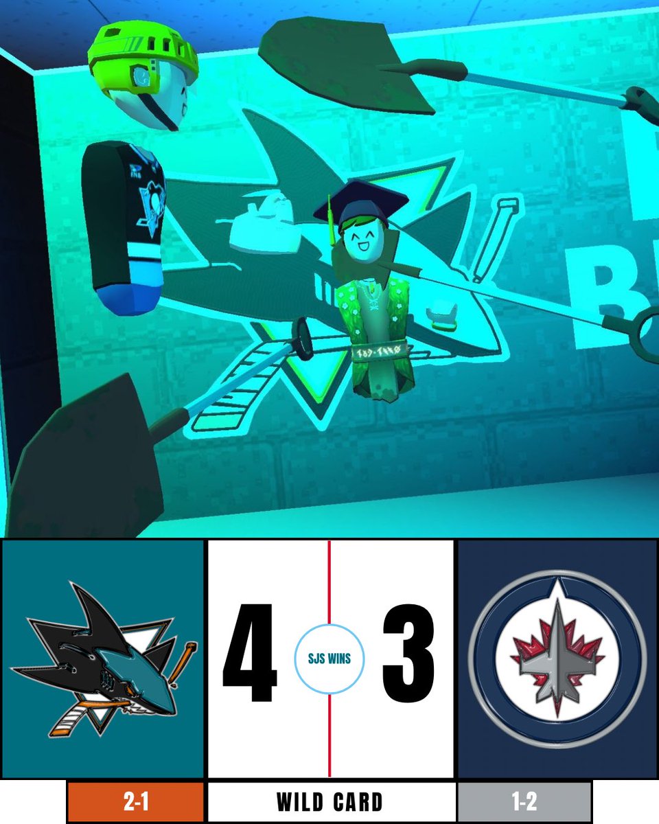 RRHLsharks's tweet image. SERIES IS OVER, SEASON IS ALIVE

@Recroomhockey 
#whynotus