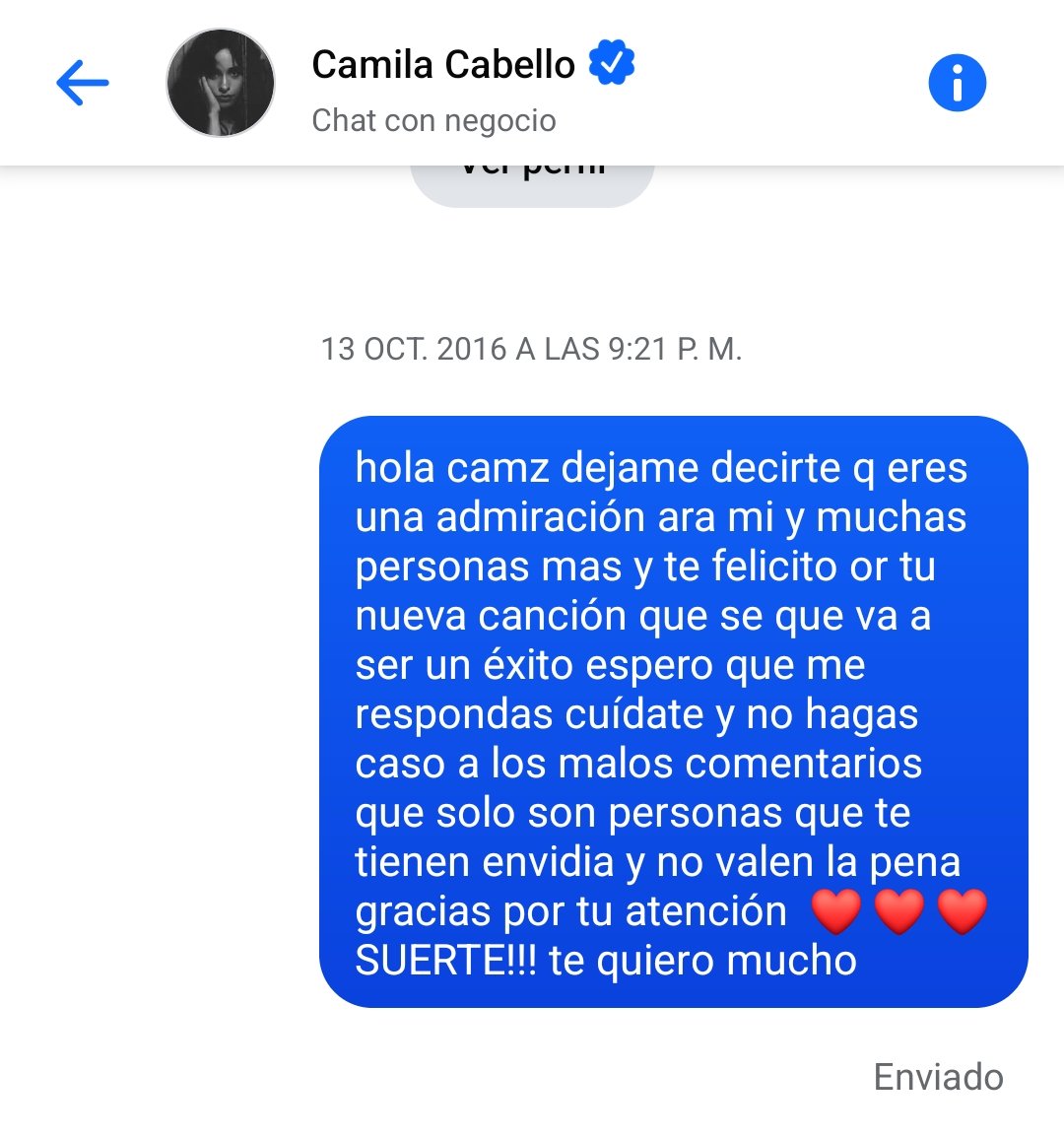 Tenia solo 15 cuando la conocí y justo la iba a estrenar, la amo demasiado 😭