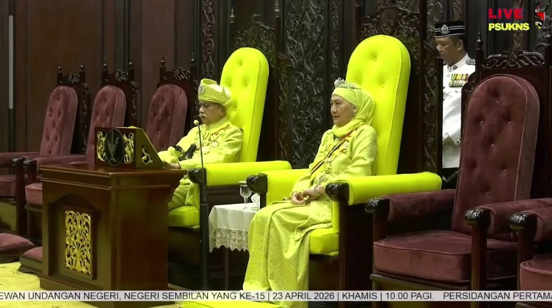 epulsajos's tweet photo. Akan Diberkati Sekalian Yang Setia
.
Dalam sejarah, perasmian Sidang DUN N9 tanpa kehadiran Undang Yang Empat &amp; Tunku Besar Tampin https://t.co/DUanDyhtZN