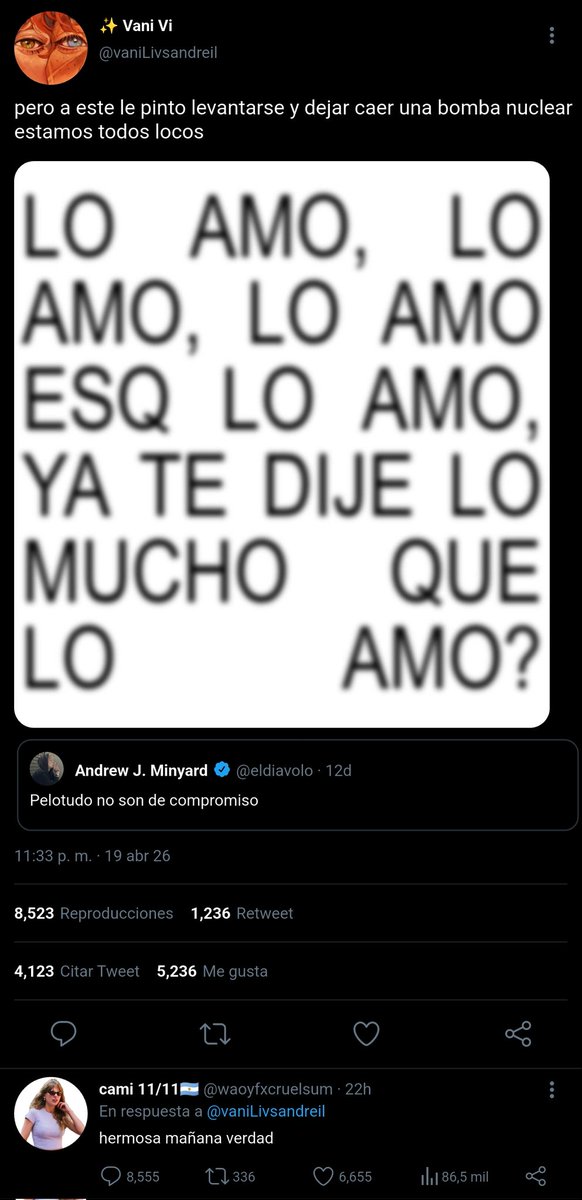 Y_vessss's tweet photo. 4. Lo amamos https://t.co/8XbNaShjI3