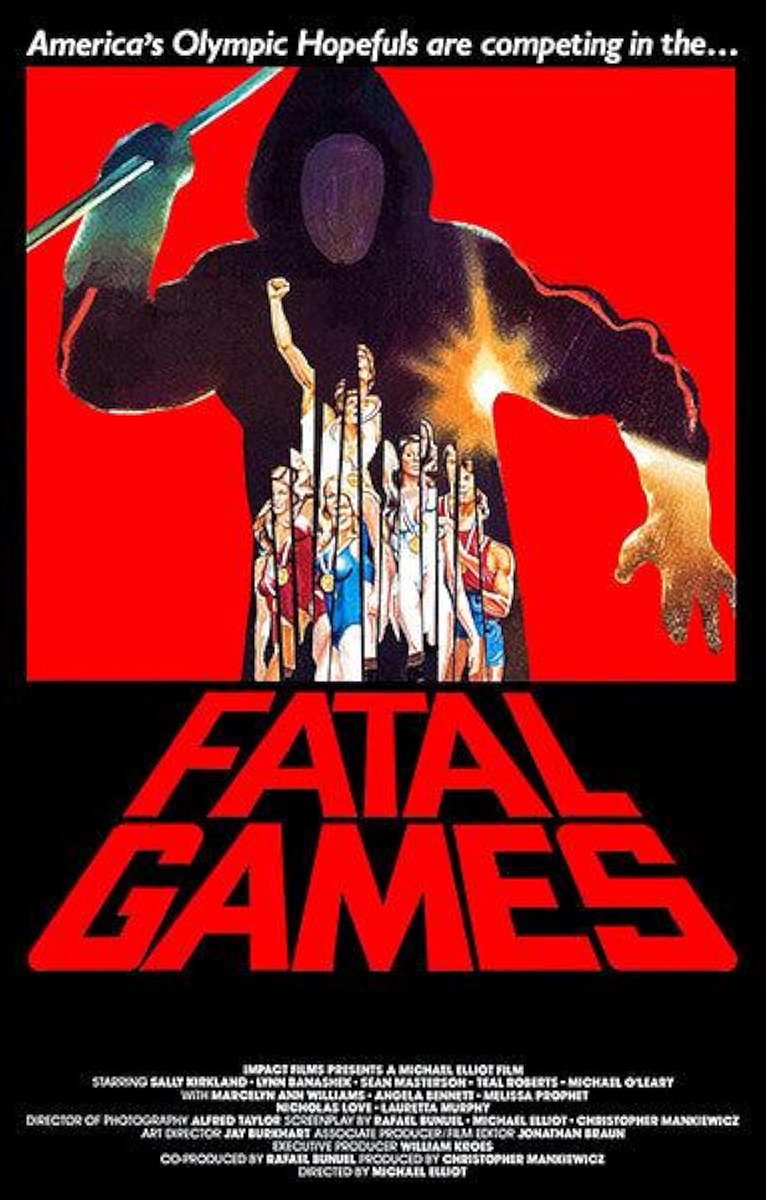 dusty40horror's tweet image. #Horror365Challenge

106/365: Fatal Games (1984)

An interesting take on the 80s Slasher...