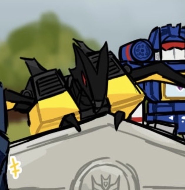 cfangi_art's tweet image. That’s oomf 💛

#Transformers #maccadam #soundblaster #buzzsaw