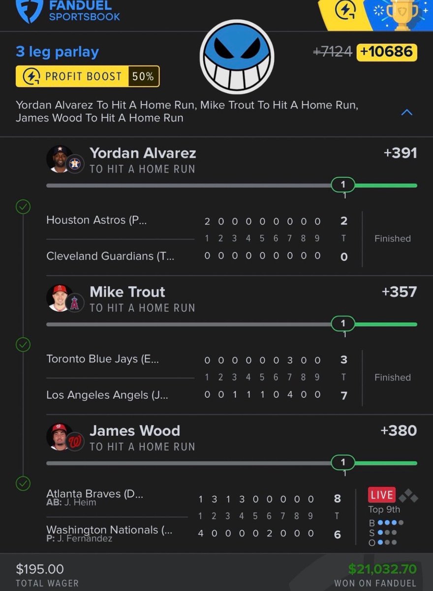 BLESSING $500 TO 2 PEOPLE WHO LIKE+RT❤️Comment Cashapps/Paypal

+10686✅ $195➡️$21K

CASHED YALL OUT ON THE 2 MAN FOR FREE BUT VIP GOT THE 3MAN😈

🚨 JUST OPENED UP 100 LIMITED SPOTS OF 25 PERCENT OFF VIP⬇️

dubclub.win/checkout/39450…