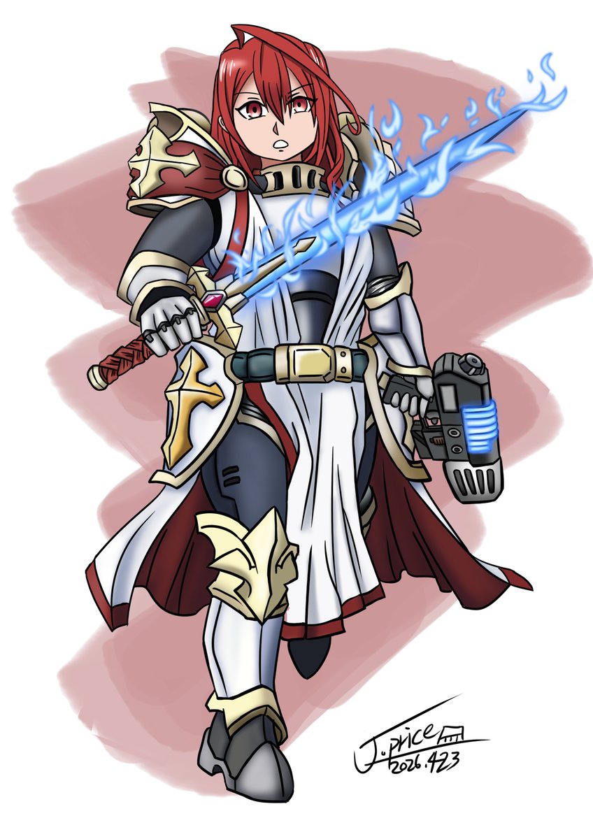 電繪:40K Elizabeth Knight
 #BloodflameArt