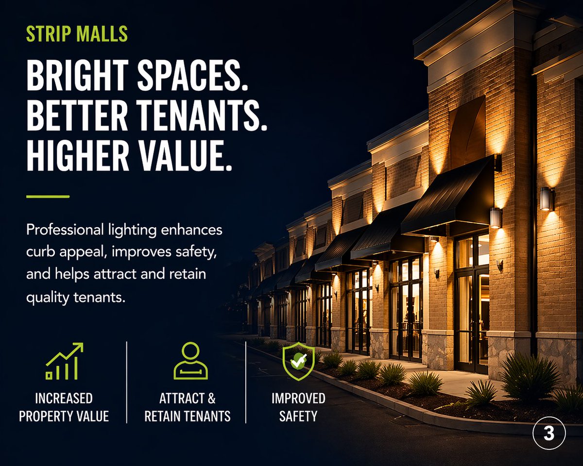 MyLightItRight's tweet image. Turn the Lights On. Turn the Business Up. ⚡

Lighting that works as hard as your business 💡✨
Safer spaces, more visibility, and results you can actually see 📈
Ready to upgrade? Let’s Light It Right.

#LightItRight #CommercialLighting #BusinessGrowth