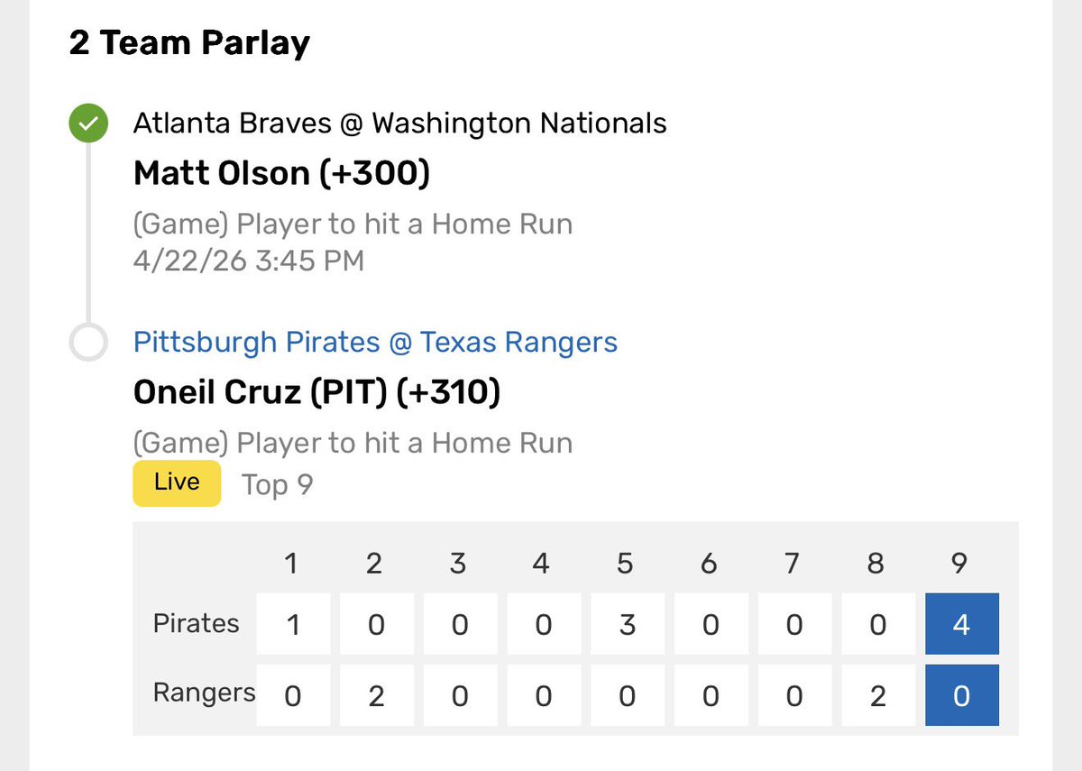 Parlay Pusher tweet media