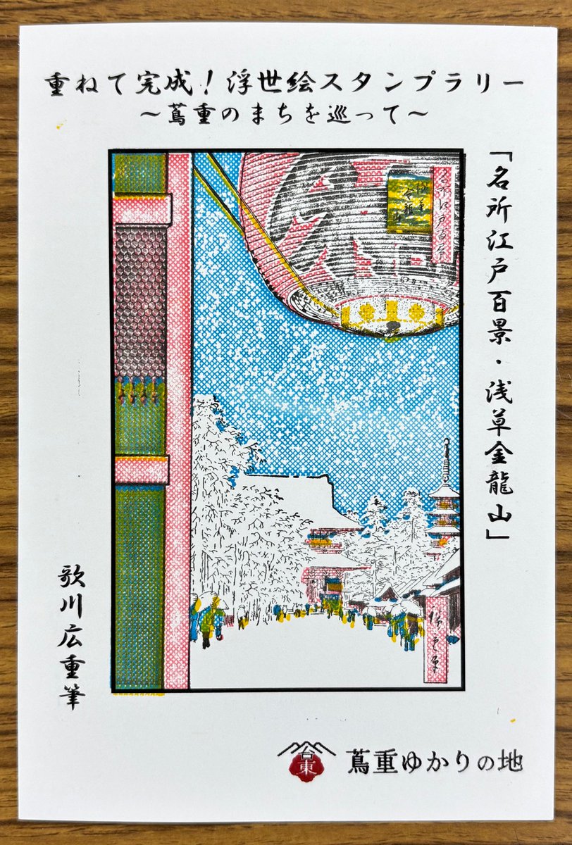 蔦重ゆかりの地 台東区 浮世絵ガチャポン 全6種 コンプリート 大河ドラマ「べらぼう」記念】『蔦重ゆかりの地 台東区 浮世絵