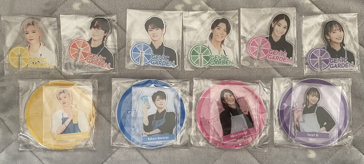 nicolove725's tweet image. グッズ整理のためお譲りします🙋🏻‍♀️
譲→画像(リプに続く)
求→ご提示下さい

ツアー埼玉,神奈川,東京でのお手渡しのみ
お求めの方また不明な点がごさいましたらご気軽にDMまでお願いします🙏🏻
#GENIC