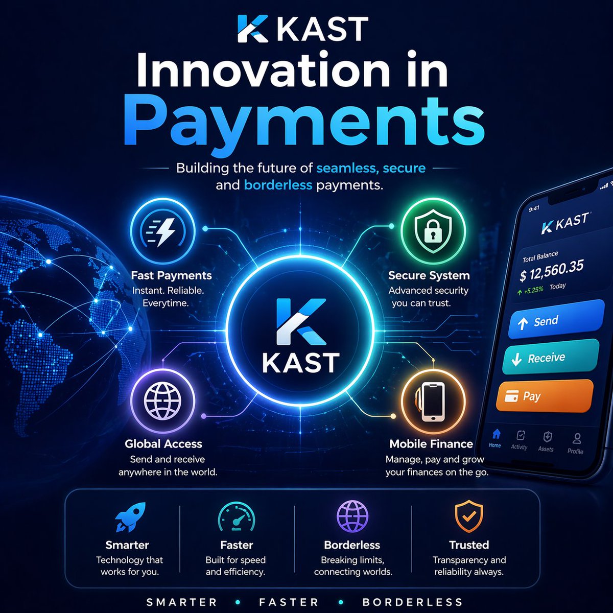 ayesha45219's tweet photo. 👉 Innovation in Payments
Innovation is key in financial technology.
@KASTxyz explores new ways to improve payment systems, making them faster, smarter, and more user-friendly. https://t.co/cCHqCuSDjH