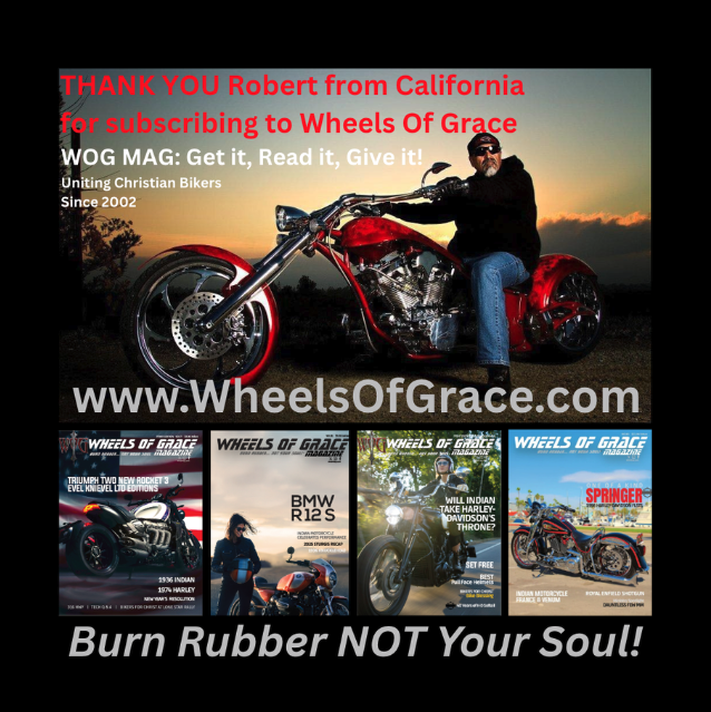 wheelsofgrace02's tweet image. #magazine #californialife #subscriptions #bikers #ChristianLiving #christianbikers