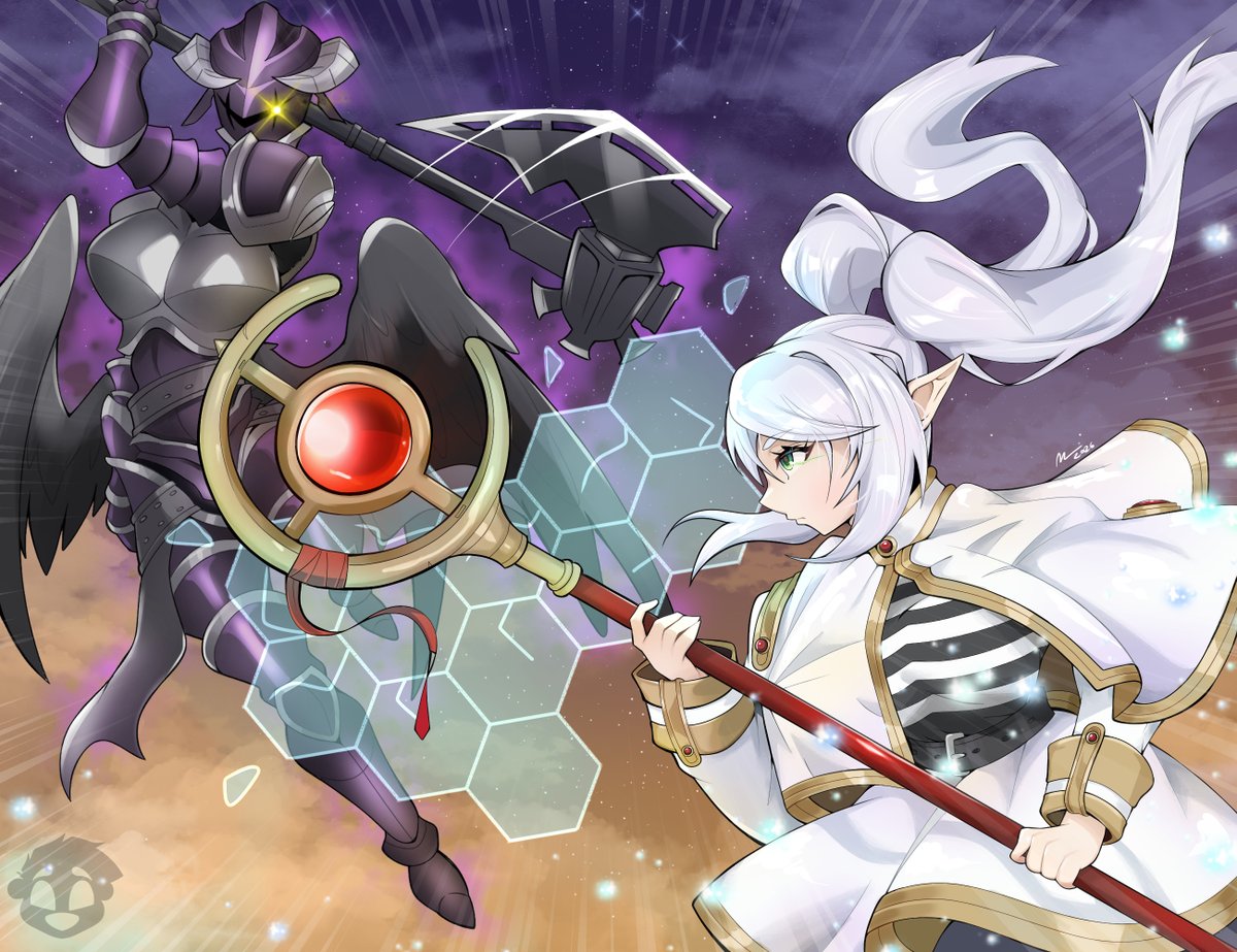 Frieren Vs Albedo from OVERLORD! ⚔️
I've been REALLY getting into Frieren so I made this fanart to show support for a really great anime
I hope you like it 💚
#Frieren #Overlord  #オーバーロード #fanartㅤㅤㅤㅤ