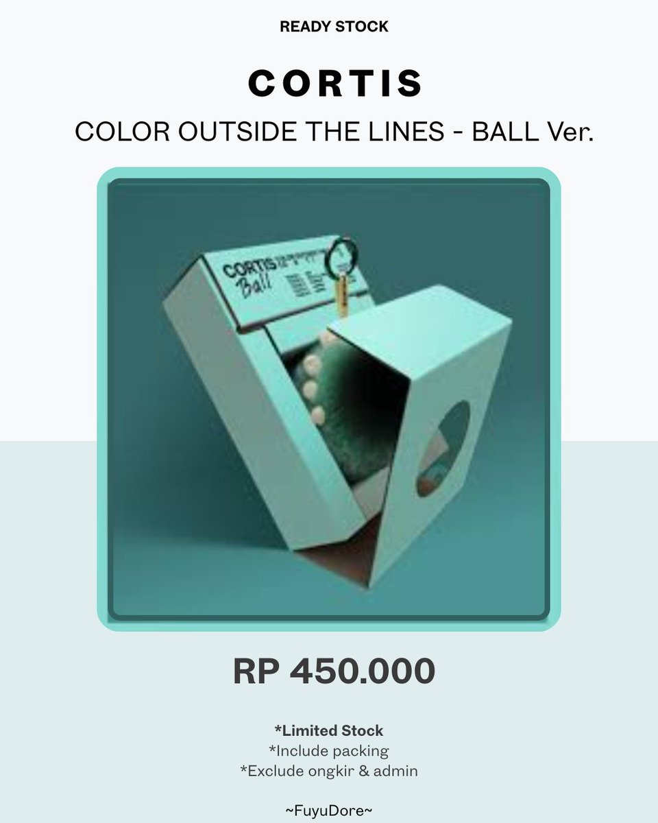 FuyuDore's tweet photo. ✨All about Cortis✨

Open PO: GREENGREEN

Ready:
- Cortis Ball 
- Color Outside The Lines POB AAA &amp; Year End

💰on pic - DP 50%
✔️ Cicilan/Splitpay
📍Jakarta
✔️ GO

Order form: https://t.co/GthfshtaNq

WTS Coer James Juhoon Martin Seonghyeon Keonho

DM for more Info. https://t.co/7ytPNrAiuU