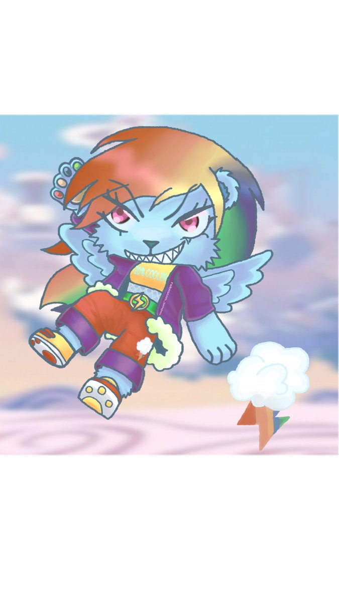 rabiscossimples's tweet photo. Raibowdash o pequeno urso #mlp #raibowdash #MLP #mlpau https://t.co/zr9vkQ4XEX
