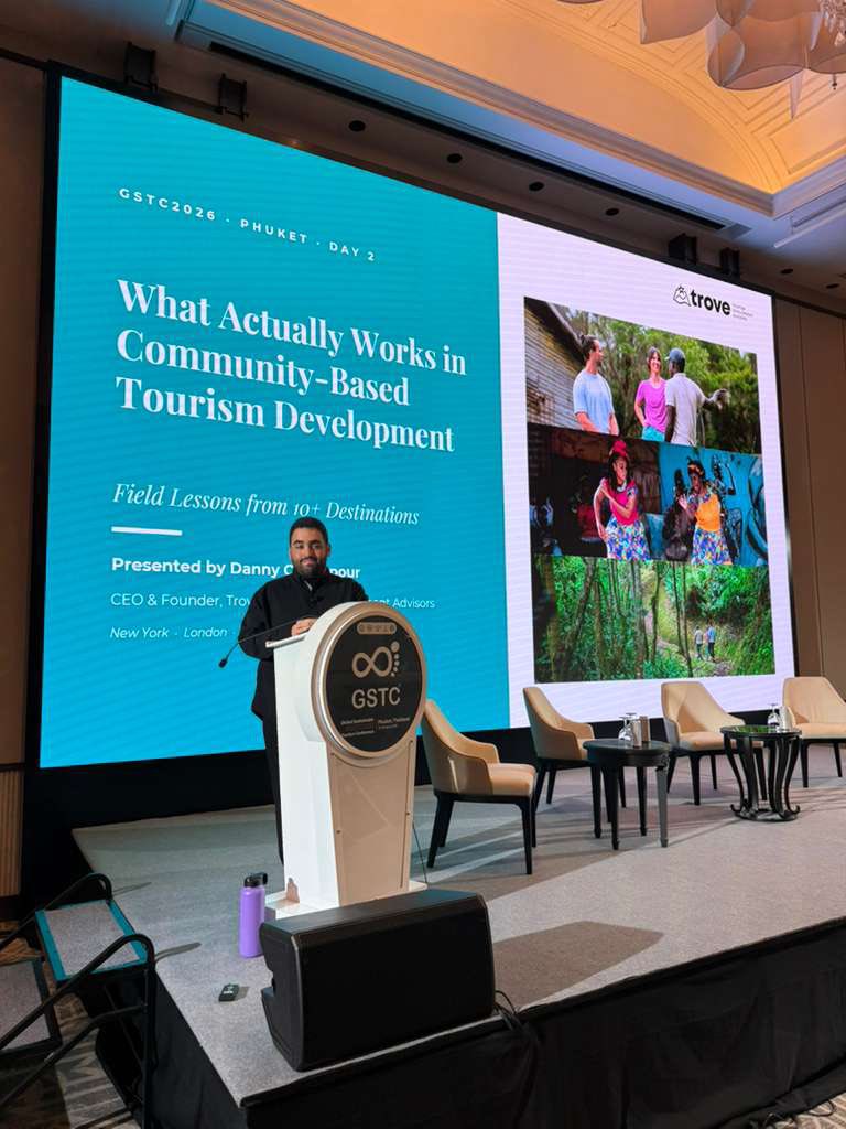 GSTC_'s tweet image. What Actually Works in Community-Based Tourism Development: Field Lessons from 10 #Destinations #GSTC2026
 
(At Courtyard: Metropole) #community #sustainability