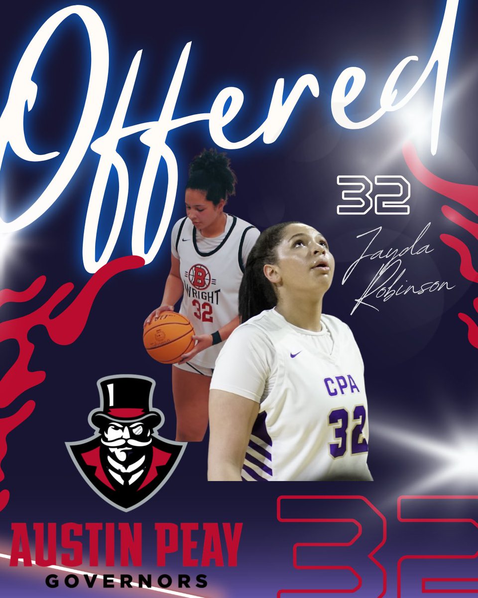 JaydaRobinson27's tweet image. So grateful to Coach Peggy and @Young_CoachB for having me on campus today and giving me the opportunity to play for @GovsWBB 🙏🏽
#LetsGoPeay
#agtg

@TBWexposure 
@jaffarious 
@bweakley3