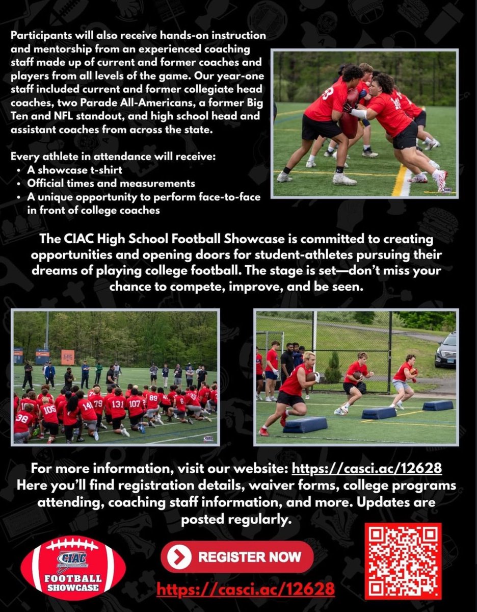 aquino_fey's tweet image. Blessed to be able to participate in this year’s CIAC camp. Ready to work and show out. 
@ciacfb 
@ScoutingNE 
@BigManAcademy1 
@Farmington_FB 
#sophomore
#grinding
#athlete
#defensiveline