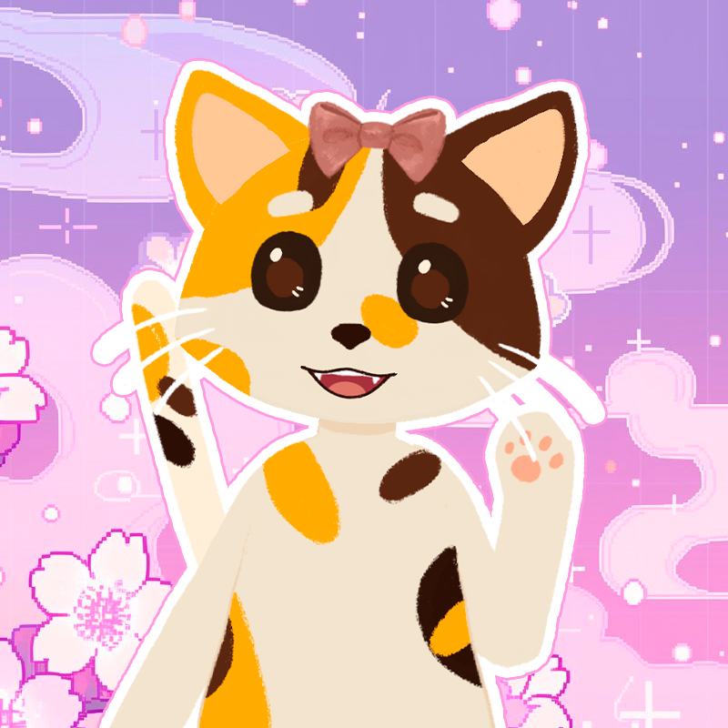 TunaLunaVT 🐱🌸| Calico Alien Cat Vtuber tweet media
