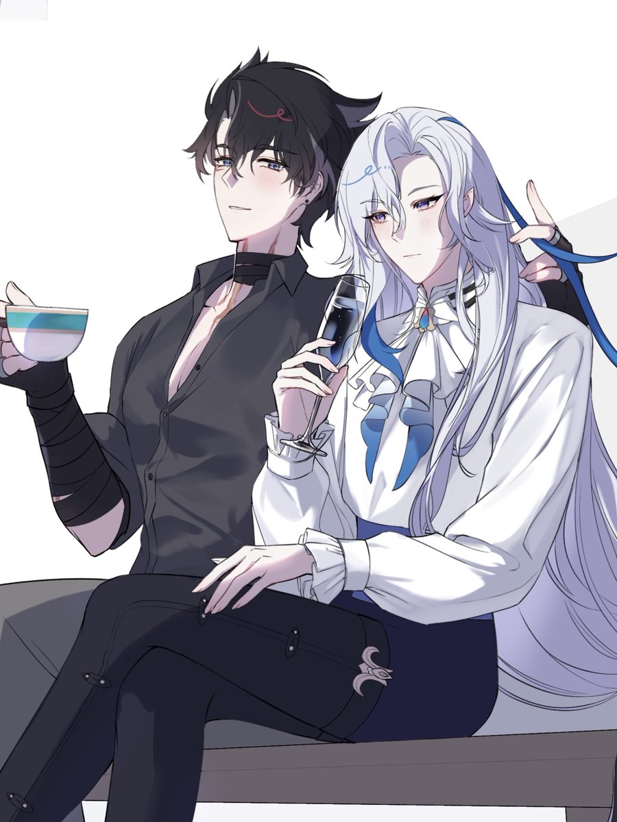 #Wriolette #リオヌヴィ
☕️