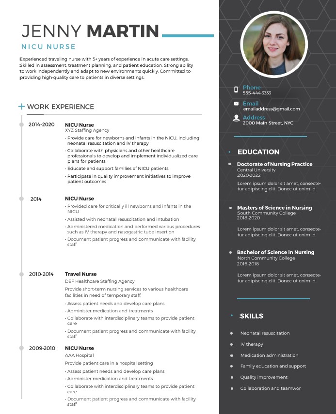free_resumes's tweet image. 💙💙💙 Don't pass up on this FREE NICU NURSE resume template! free-resume-templates.com/nicu-nurse-res…. Easy to edit in Word!

#resumes #CV #job #career #resumetemplates #recruiter #NICU #nursing #resume #nurse #NICUNURSE #resumewriter #resumewriting