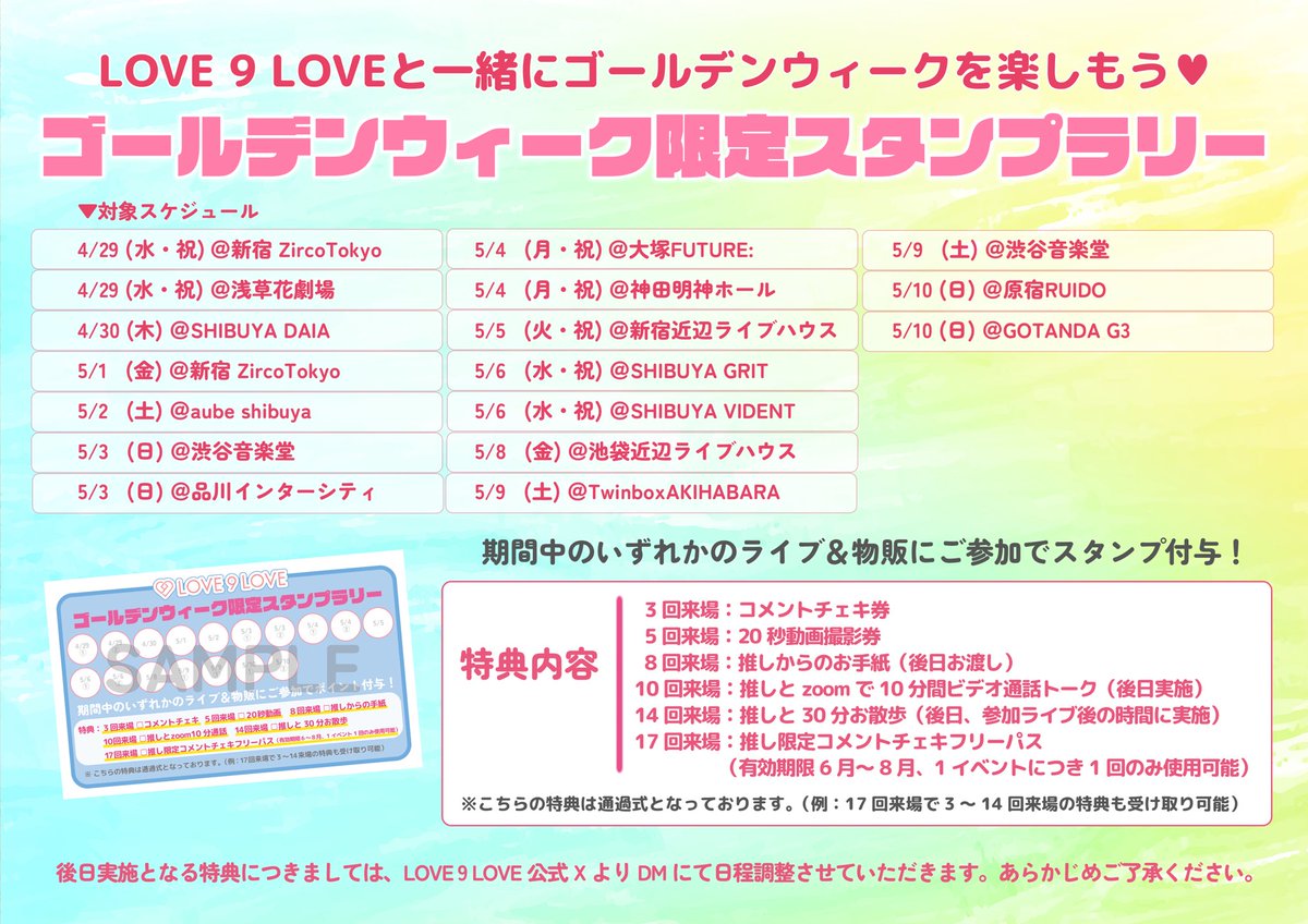 ハワイアンズ ダイヤのA 宿泊特典 10th The BOYZ THE 12/20(土)大阪】2部ユニット・団体特典会抽選権付き 非売品 特典ポストカード スタンプラリー カード・フォト・ブロマイド