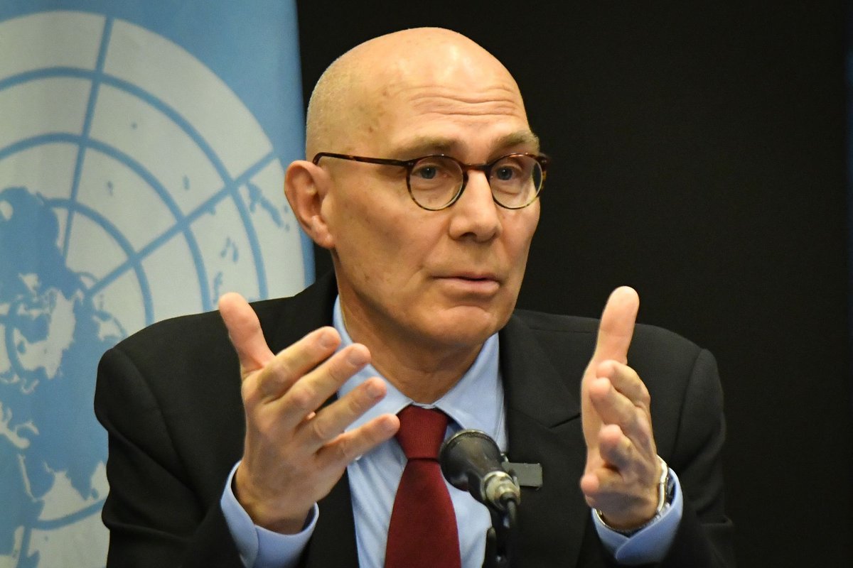 🔴| Volker Türk, el Alto Comisionado de la ONU para los Derechos Humanos concluyó su visita en México con un llamado a "no politizar ni polarizar" sobre la crisis de desapariciones.

Pese a que una centena de colectivos pidieron su respaldo público a la resolución del CED ONU en