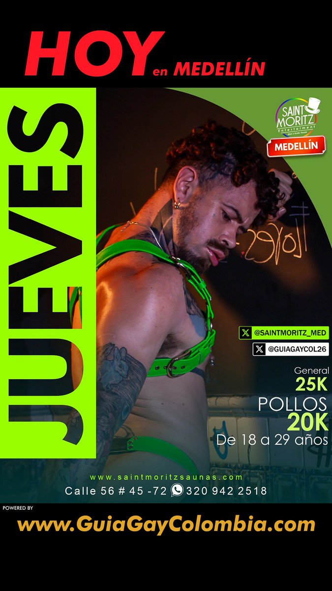 Guia Gay Medellin tweet media