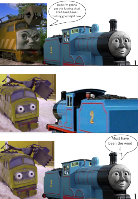 Average Edward scene in a fan rewrite of TATMR