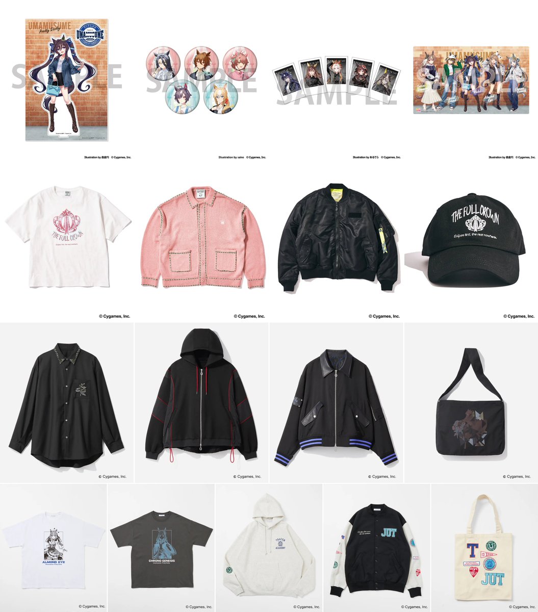 『ウマ娘 プリティーダービー』とZOZOTOWN・アパレルブランドがコラボした限定アイテムを4月24日より販売

受注販売期間：2026年4月24日（金）正午 ～ 2026年5月18日（月）11:59

zozo.jp/event/umamusum…