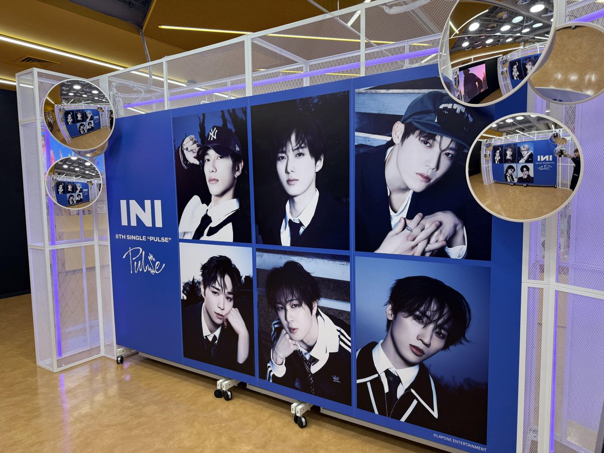 official__INI 【#タワ渋INI】 *.・✮*.・💿 #INI 8TH SINGLE『PULSE