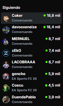 Volvió el streaming que nos gusta a los pibardos