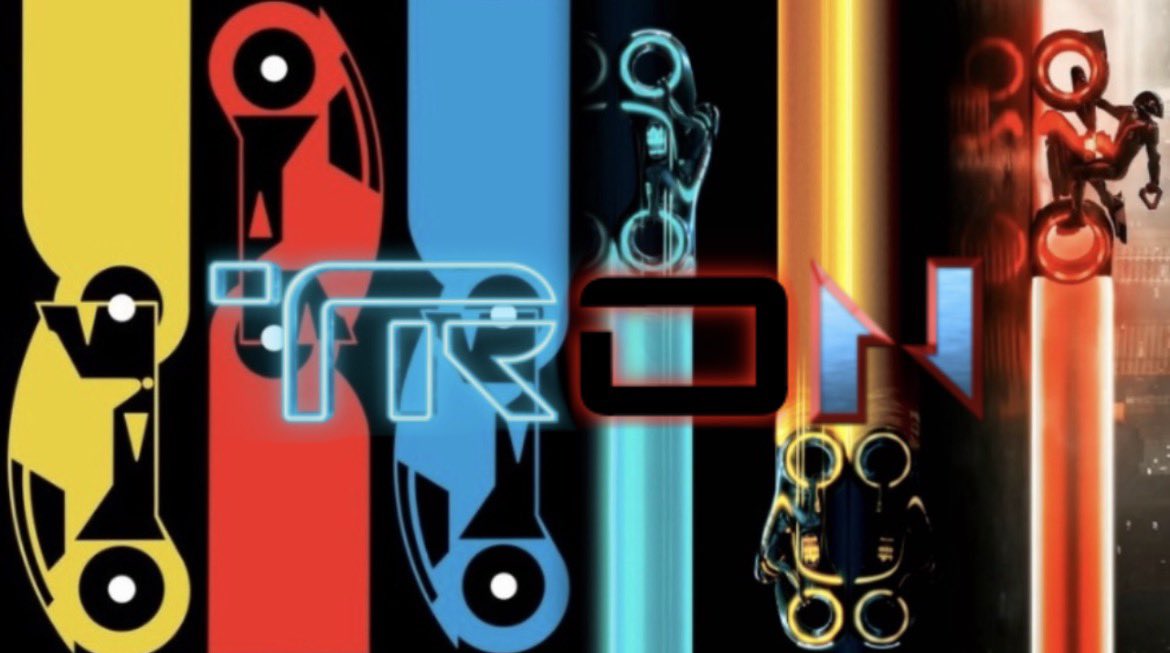 The2Filmmakers's tweet image. We made these posters as a form of the completion towards the Tron Trilogy (since we probably won’t be getting anymore movies, series, and games) #Tron #posters #trilogy #art