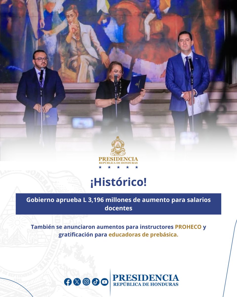 Presidencia de Honduras tweet media