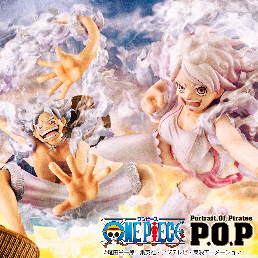 [未開封]ワンピース ジュエリー・ボニー モンキー・D・ルフィ アトラス メガハウスが送るフィギュアシリーズ 「Portrait.Of.Pirates