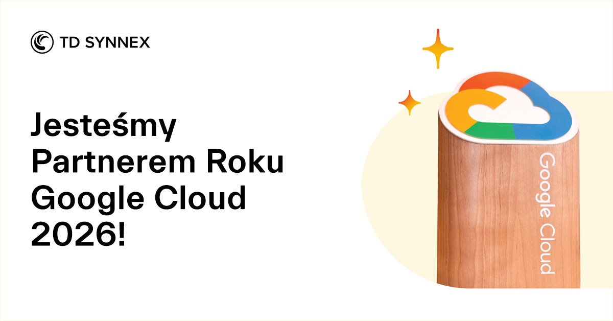 TDSYNNEXPL's tweet image. #TDSYNNEX z nagrodą #GoogleCloudPartnerAwards – #GoogleCloud Partner of the Year 2026 w kategorii Distribution: Market Reach. 🏆 Wyróżnienie potwierdza skuteczność naszego globalnego podejścia oraz zaangażowanie zespołów, w tym zespołu w Polsce.

#Cloud #AI @gcloudpartners