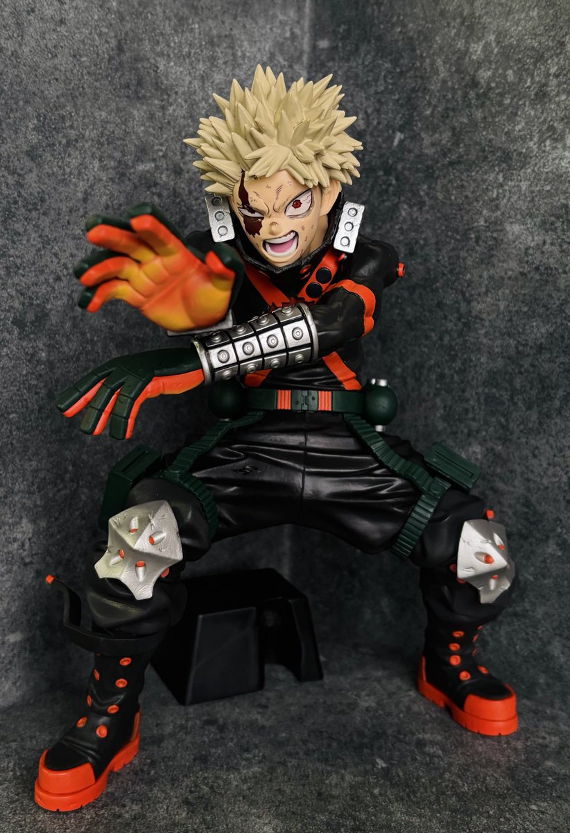 僕のヒーローアカデミア Grandista 爆豪勝己 フィギュア 造形も塗装も