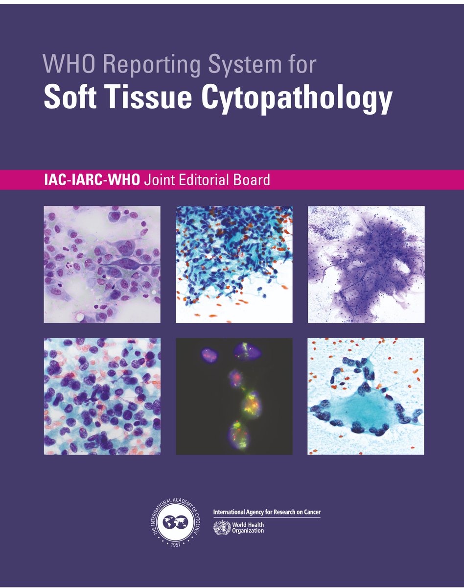 IACytology's tweet image. For this #WorldBookDay we strongly recommend the IAC-@IARCWHO Cytopathology Reporting Systems Books. Together, we continue working on classifying tumours. These books are an essential tool for standardising diagnostic practice worldwide #cytopath publications.iarc.who.int/Book-And-Repor…