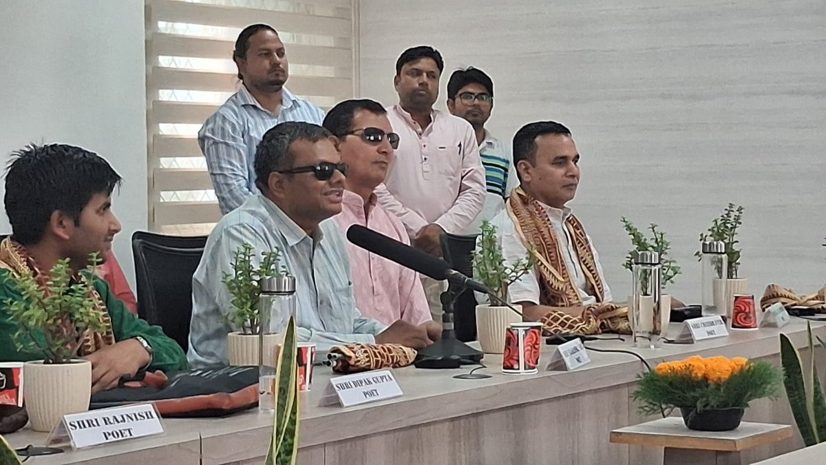 समान अवसर प्रकोष्ठ और NCDS, IGNOU ने बाबा साहेब डॉ. बी. आर. अंबेडकर की जयंती मनाने के लिए आयोजित कार्यक्रमों की श्रृंखला के अंतर्गत, 22 अप्रैल 2026 को एक कवि सम्मेलन का आयोजन किया।

#babasaheb