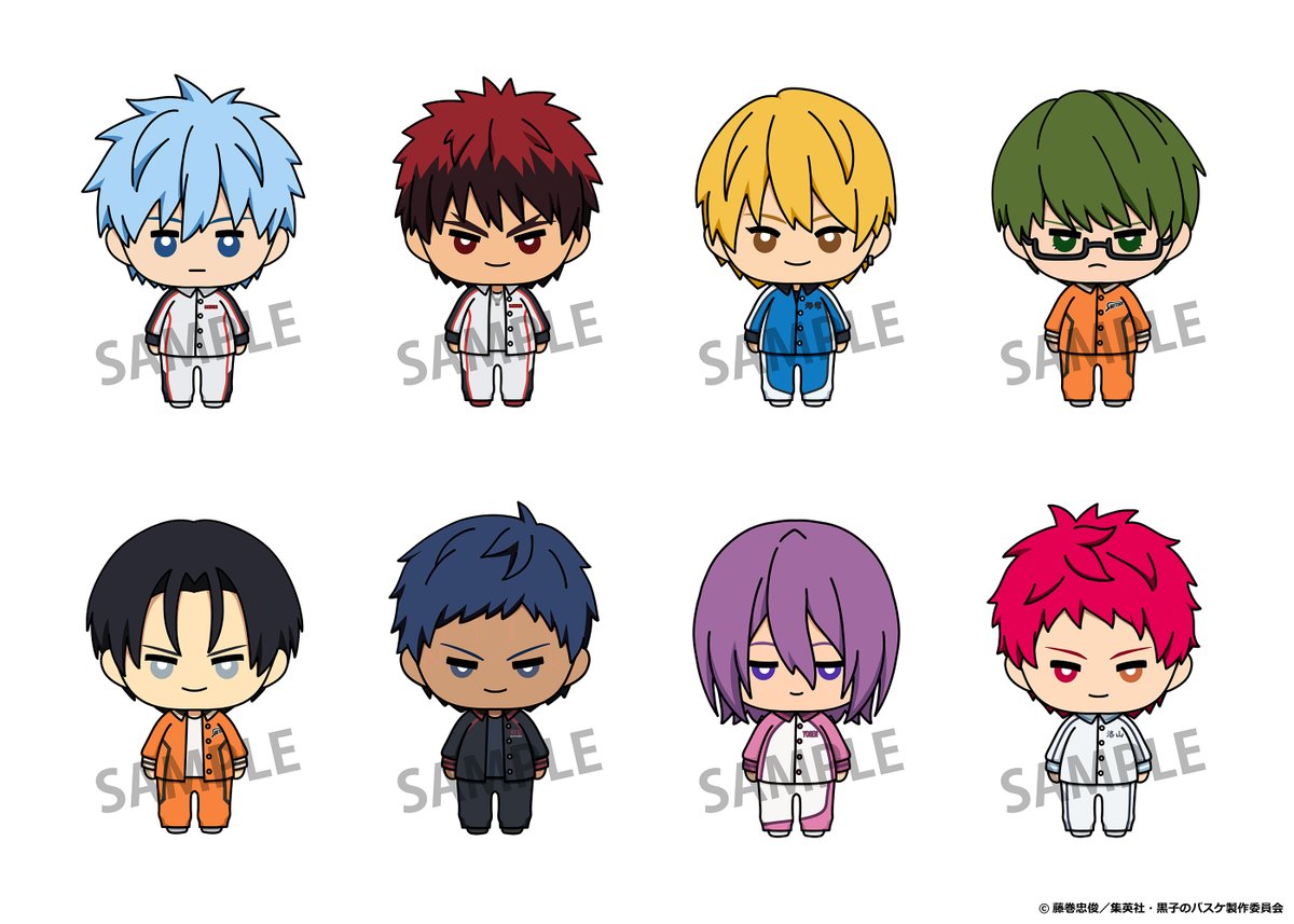 【ＰＲＯＯＦ】『黒子のバスケ』が"にょきんとマスコットフィギュア"で登場！
"にょきんと"は、専用台座付きのマスコットフィギュアです。
持ち歩きにもぴったりなミニサイズで展開！
2026年4月28日WEB公開、予約開始です。
proof-toy.com/2026/04/28/458…
#kurobas