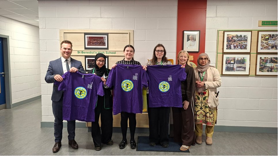 stbenedictsren's tweet photo. A group of staff and pupils will be taking part in the Glasgow Kiltwalk this Sunday to raise money for:https://t.co/GrSsc14BVe

Any donations are greatly appreciated. https://t.co/gQQEvMNhss