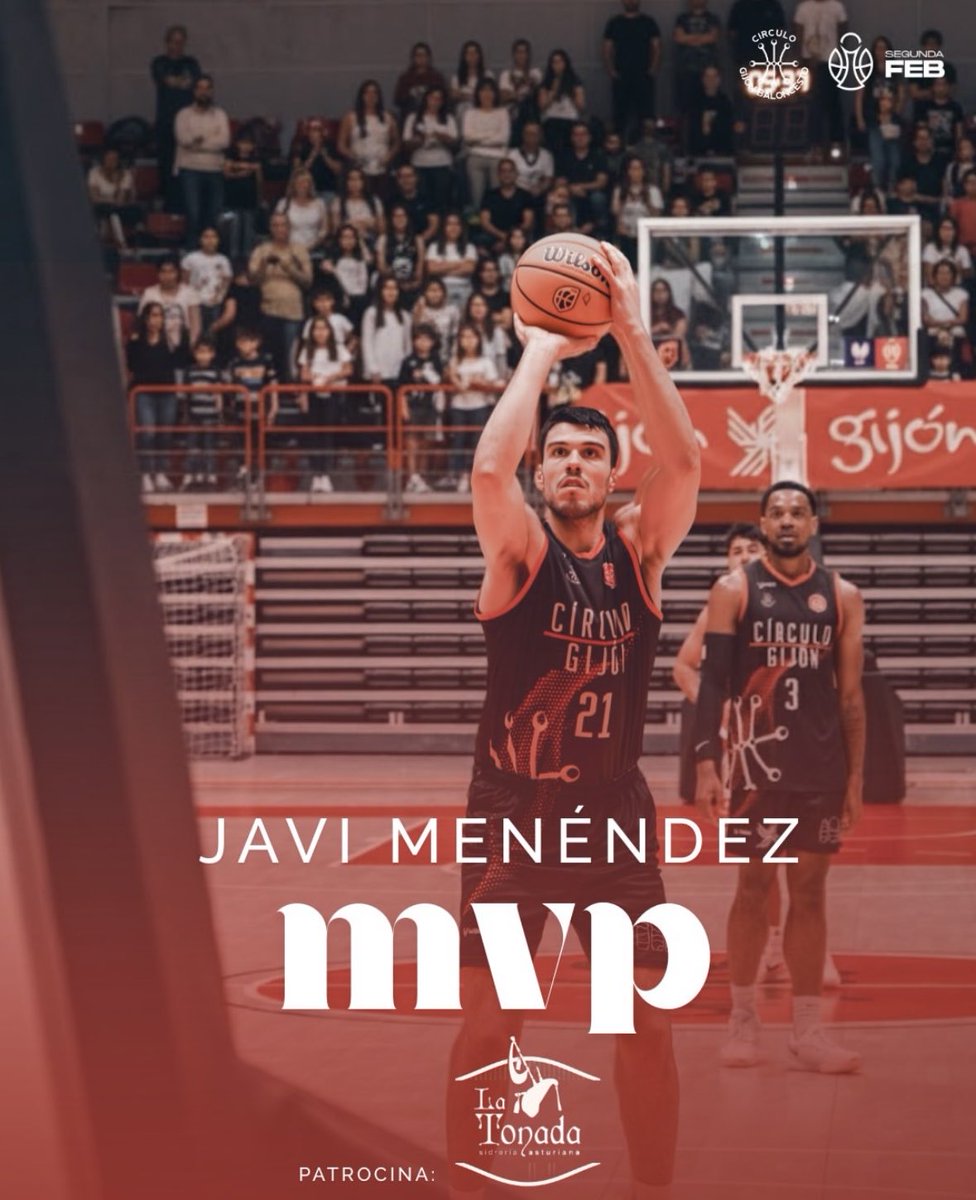 CirculoGijon's tweet image. 💥MVP LIGA REGULAR - JORNADA 26💥

🆚 @clinicaponferradasdp 

✨JAVI MENÉNDEZ✨

📌 VALORACIÓN: 18

🏀 10 puntos
🏀 9 rebotes
🏀 1 asistencia

Patrocina @latonadadelaguia ✨

🔥¡ENHORABUENAA @javiermenendezga !🔥
#somoscirculo #mvp