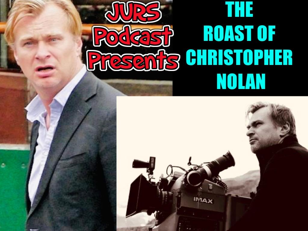 JackedUpReview's tweet photo. Friday, May 1, We promise to “repair” the foley damage caused to your home theater speakers by this man’s movies:
Love him or hate him, either way, you have to join us for THE ROAST OF CHRISTOPHER NOLAN!
#Podcast #PodFamily #comedyroast #movies #christophernolan #imdb #fuckyou https://t.co/H0zhEerhvF
