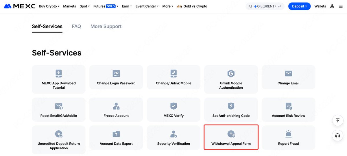 MEXC Customer Support tweet media