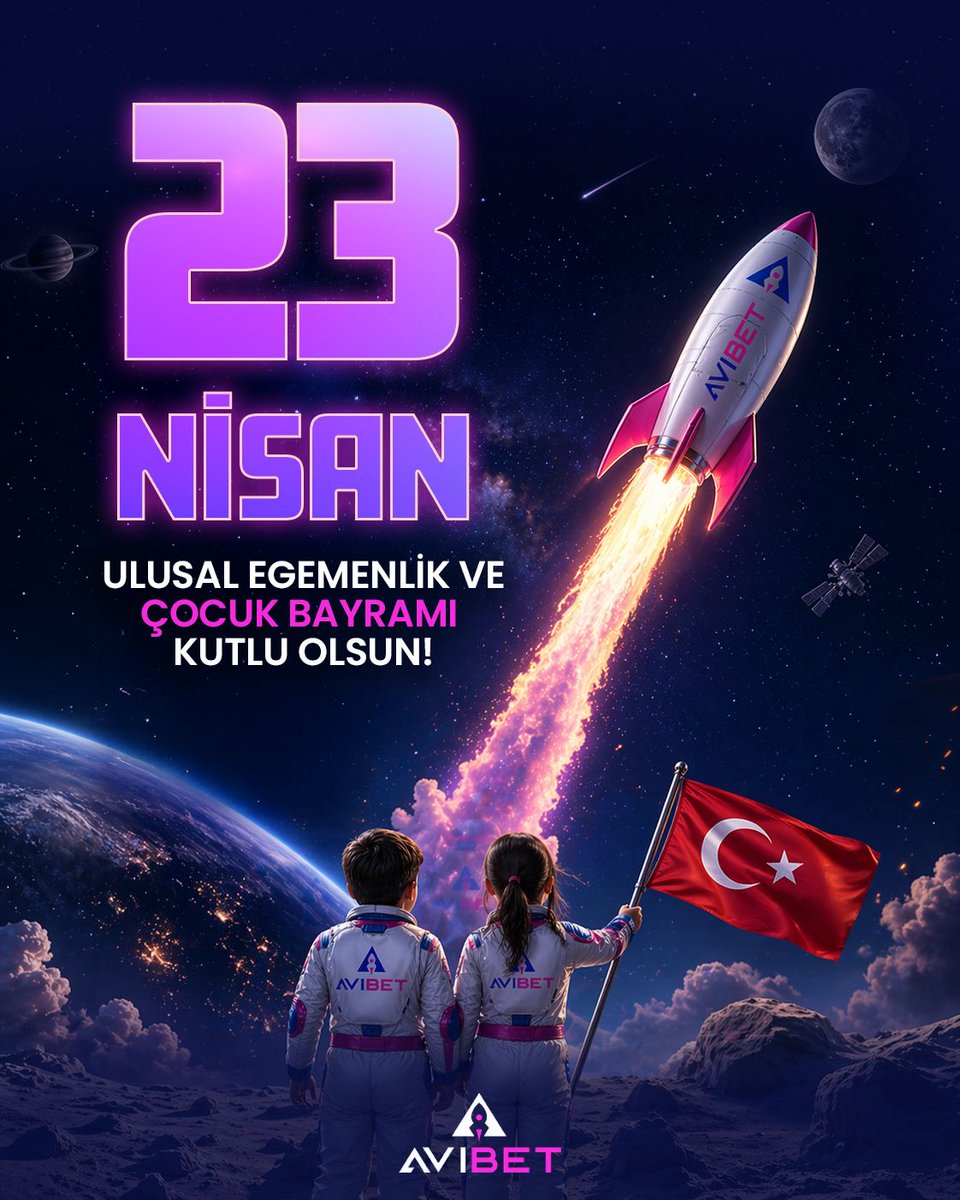Avibetresmi's tweet photo. 23 Nisan Ulusal Egemenlik ve Çocuk Bayramı Kutlu Olsun! 🎈

Geleceğimizin teminatı olan çocuklarımızın ve tüm milletimizin bayramını en içten dileklerimizle kutluyoruz. Nice mutlu, özgür ve umut dolu bayramlara! 💜✨

🔗 https://t.co/V4qUUFTVSX https://t.co/qCM04KwHRf