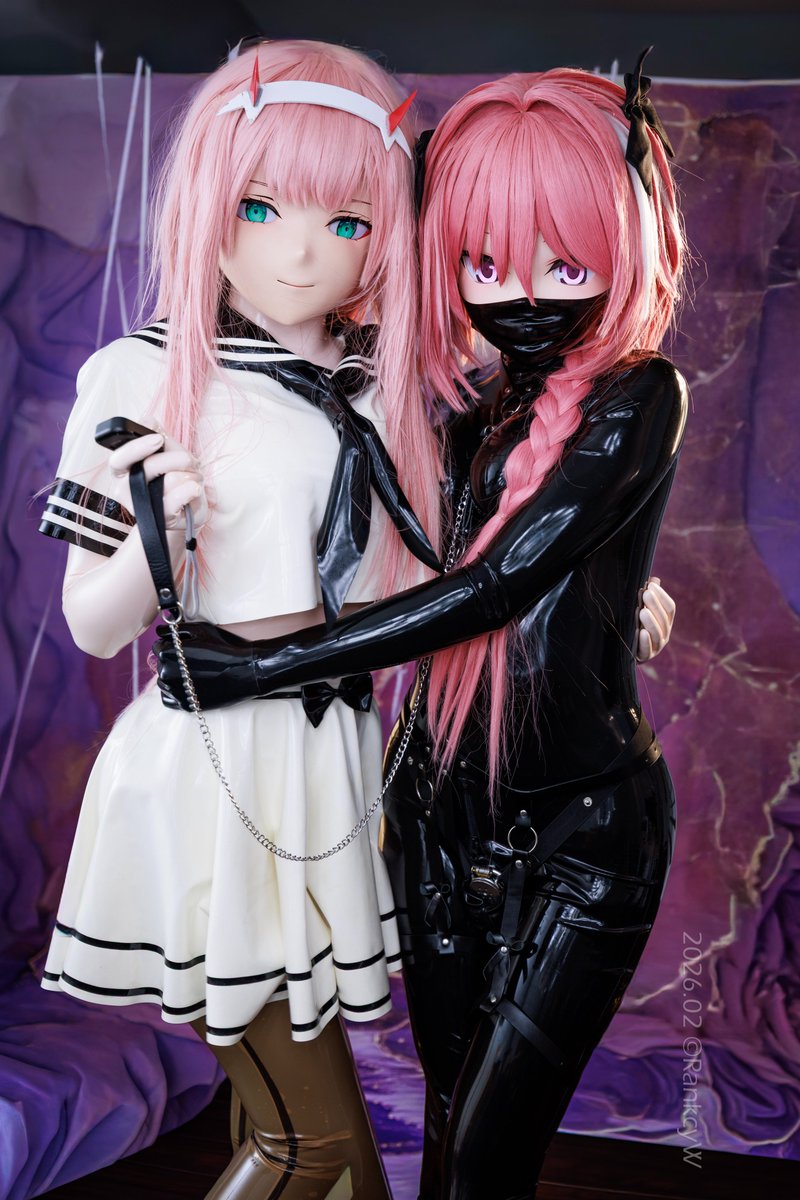 完全胶化～🥰🥰🥰
📷&amp;🪄：<a href="/RankcyW/">clancy_w 阿兰～⭐️</a>

#kigurumi #latex